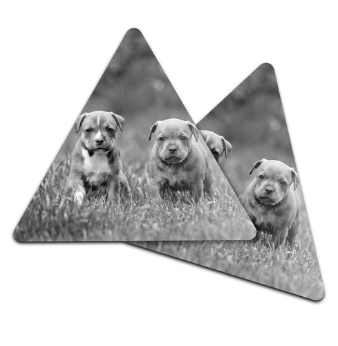 Triangle coaster bw - -,
