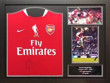 FRAMED DENNIS BERGKAMP SIGNED