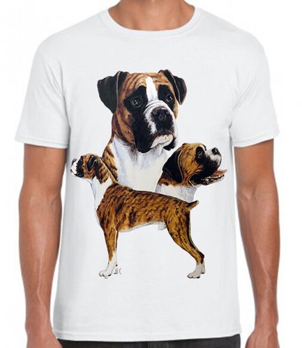 Boxer dog graphic printed - dog,