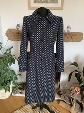 Hobbs Blue White Wool Checked