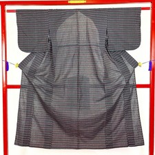 Japanese Kimono 'YUKATA' Cotton/Japanese tradition/Classic pattern/History N848
