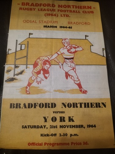 Bradford northern york 1st - york,
