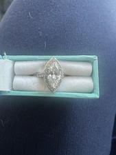 QVC Diamonique Sterling Silver