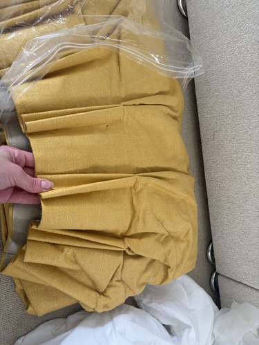Raw silk single curtain - silk,