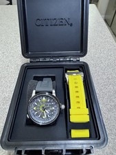 Citizen Promaster Nighthawk X Sikorsky BJ7004-43H 42MM Men's Dual Band Watch
