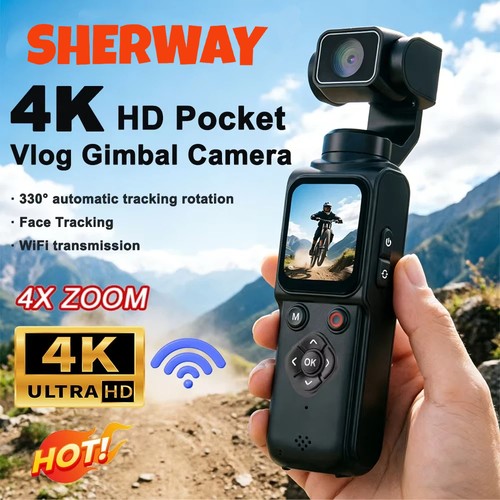 Wifi pocket vlog - 4k,