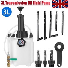 3L Manual Transmission Fluid Pump Gearbox Oil Filling Filler Tool ATF Adapter UK