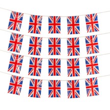 HUGE 33FT UNION JACK BUNTING
