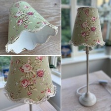 Candle Clip Lamp Shade Shabby