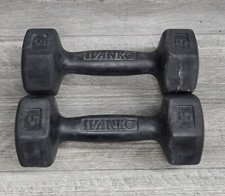 Ivanko 5 lb Pair Rubber Coated