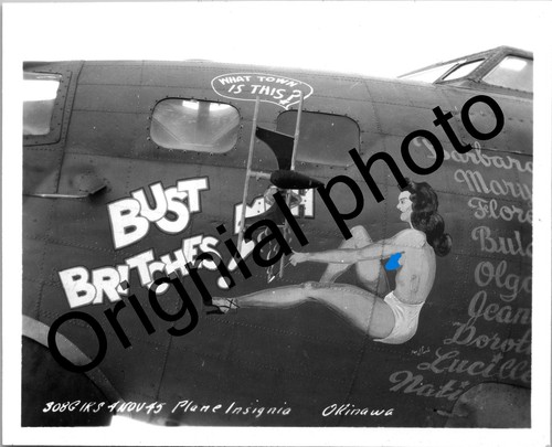 Wwii bomber nose art - nose,