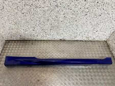 08-17 FORD FIESTA MK7 ST LINE/ZETEC S 3 DOOR DRIVER SIDE SKIRT DEEP IMPACT BLUE