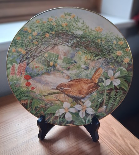 Royal doulton plate wren - royal, "wren"