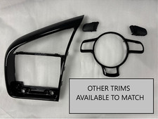 Audi R8 Gen 1 42 Interior Carbon Fibre Effect Trims - Wheel, Nav, Gear Surround