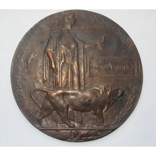 Ww1 death penny plaque - ww1,