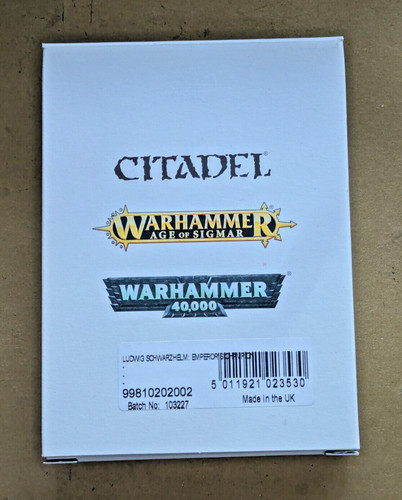 Warhammer ludwig schwarzhelm - warhammer,