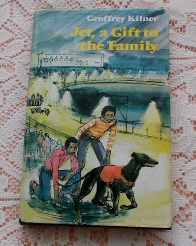 Greyhound dog story book jet - story,