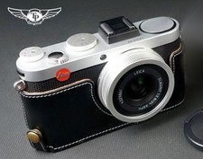 Genuine real leather half - real,
