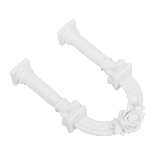 Reusable plastic white roman - reusable,