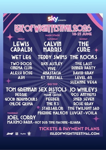 Isle wight festival 2026 - isle,