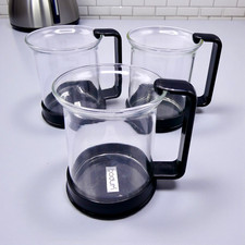 Bodum Brazil Glass Mugs Set of