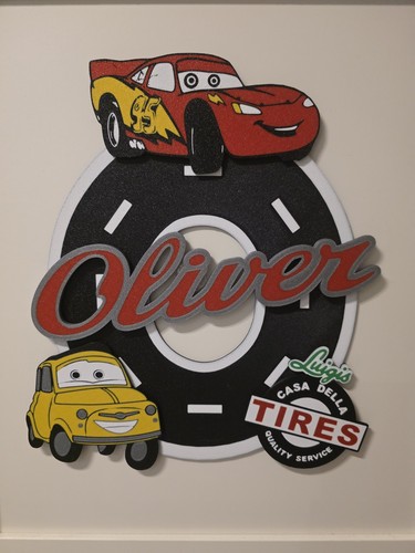 Cars name sign disney pixar - sign,