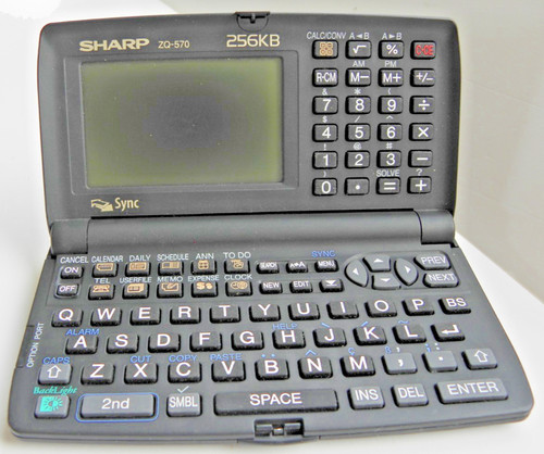 Sharp 570 electronic - zq-570,