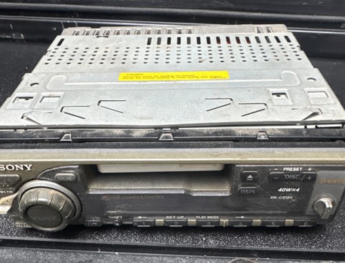 Sony 5120 untested am - xr-5120, fm/am