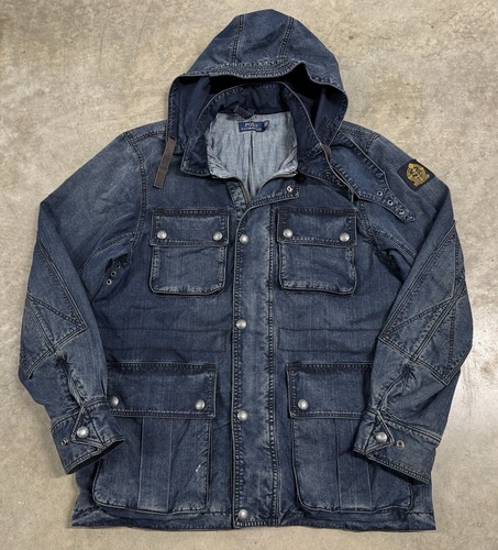 Polo ralph lauren denim moto - lauren,