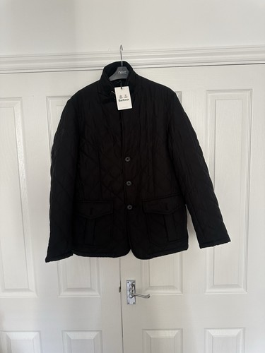 Black barbour quilted lutz - quilted,