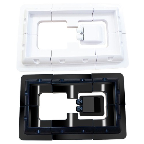 Top roof solar panel mounting - top,