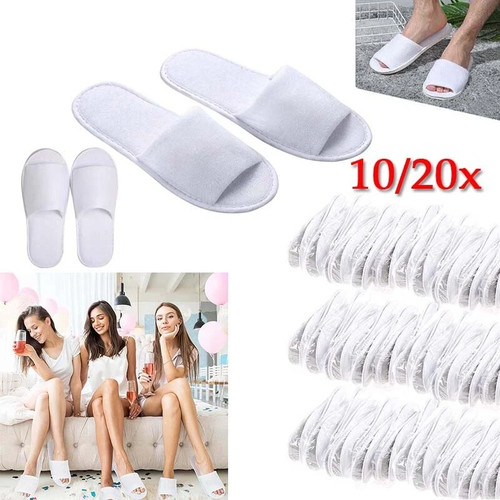 Open toe toweling disposable - open,