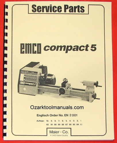 Emco compact metal - metal, lathe