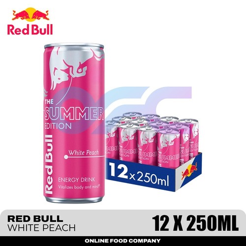 Red bull white peach - bull,