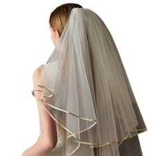 Beautiful Bridal Veil Wedding Dresses Halloween Romantics Bride Women Veils