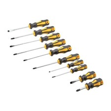 Screwdriver Set 10pc Rolson Home Diy Electronics Furniture Assembly & Repair