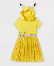 Girl's Pokemon Pikachu Cosplay