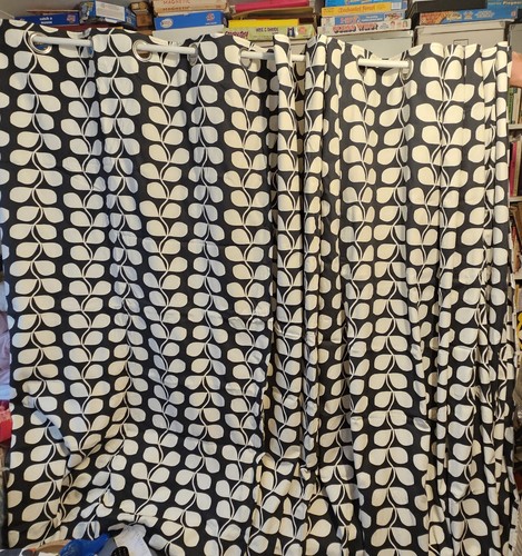 Orla kiely black white - white, stem