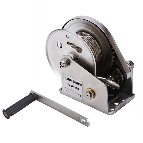 Hand operated brake winch - brake,