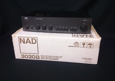EXCELLENT NAD 3020B FULLY Recapped Serviced & Restored 24K + Gold Plated Inputs