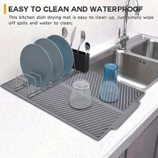 Silicone Dish Draining Mat Pad