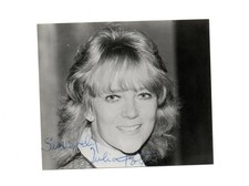 Julia Foster Television actress Signed 6x4 B/W Promo Photo Autographed