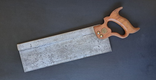 Steel backed tenon - tenon, 14"