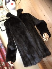 VINTAGE 70s FAUX MINK FUR
