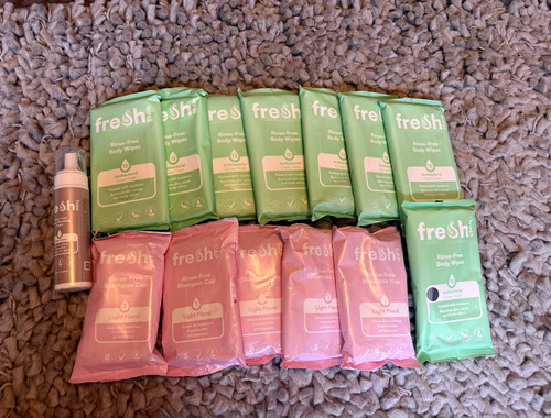 Fresh wipes disposable - fresh,
