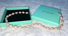 BNIB Faux Pearl Gold-Tone Necklace – Vintage Style Statement Jewellery, in Box