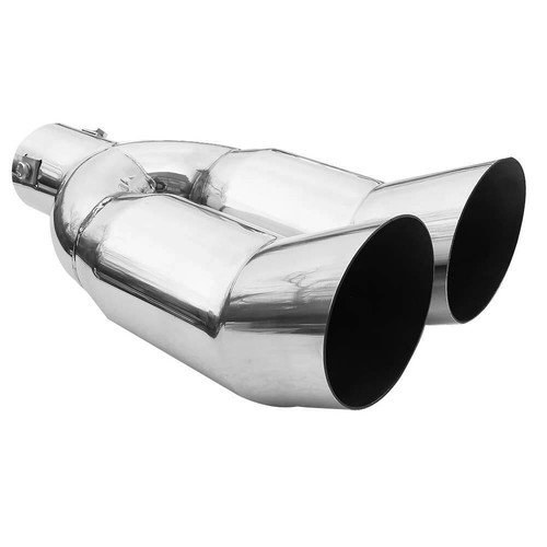 Twin exhaust tip pipe tail - twin,