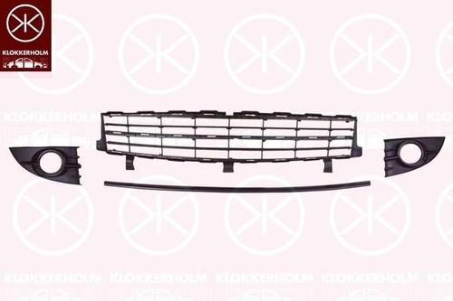Front bumper grille - front,