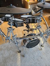roland td-50kv electronic drum kit with extras, near mint.