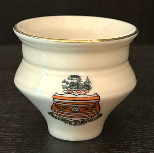 Goss crested china roman - crested, vase